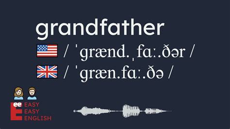 how to pronounce grandfather|GRANDFATHER 